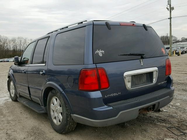 5LMFU28R94LJ16775 - 2004 LINCOLN NAVIGATOR Көк фото 3