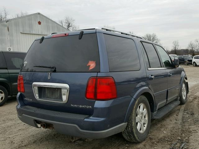 5LMFU28R94LJ16775 - 2004 LINCOLN NAVIGATOR Көк фото 4