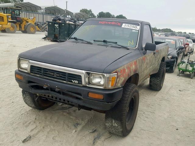 JT4VN01D9L2005439 - 1990 TOYOTA PICKUP 1/2 TWO TONE photo 2