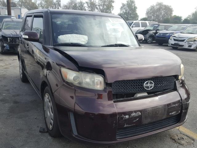 JTLKE50E191065678 - 2009 TOYOTA SCION XB Марун фото 1