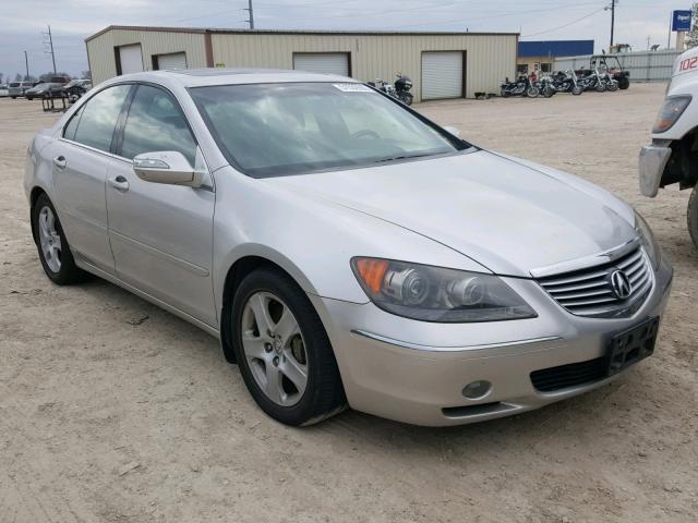 JH4KB16546C000228 - 2006 ACURA RL SILVER photo 1