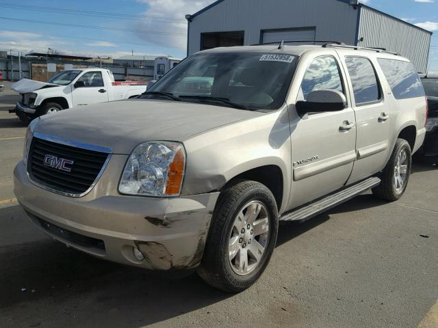 1GKFK163X7J264539 - 2007 GMC YUKON XL K BEIGE photo 2