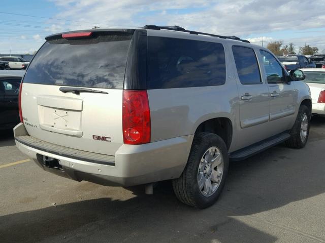 1GKFK163X7J264539 - 2007 GMC YUKON XL K BEIGE photo 4