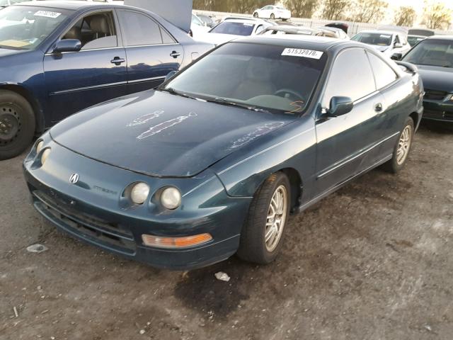 JH4DC4465VS020415 - 1997 ACURA INTEGRA GS GREEN photo 2