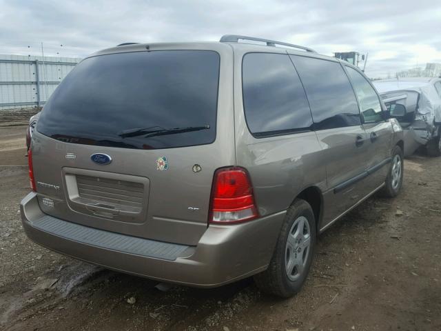 2FMZA51674BA36918 - 2004 FORD FREESTAR S BLUE photo 4