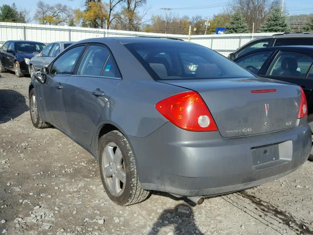 1G2ZH57N584275404 - 2008 PONTIAC G6 GT GRAY photo 3