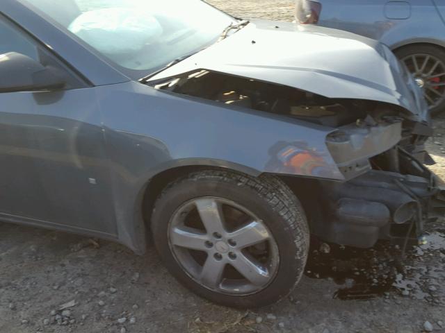 1G2ZH57N584275404 - 2008 PONTIAC G6 GT GRAY photo 9