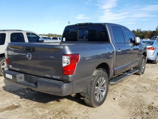 1N6AA1E52HN511460 - 2017 NISSAN TITAN SV SILVER photo 4