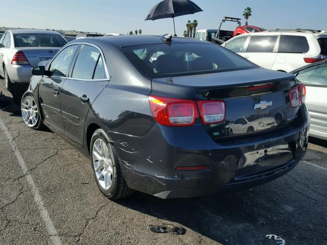 1G11C5SLXFF142497 - 2015 CHEVROLET MALIBU 1LT BLACK photo 3