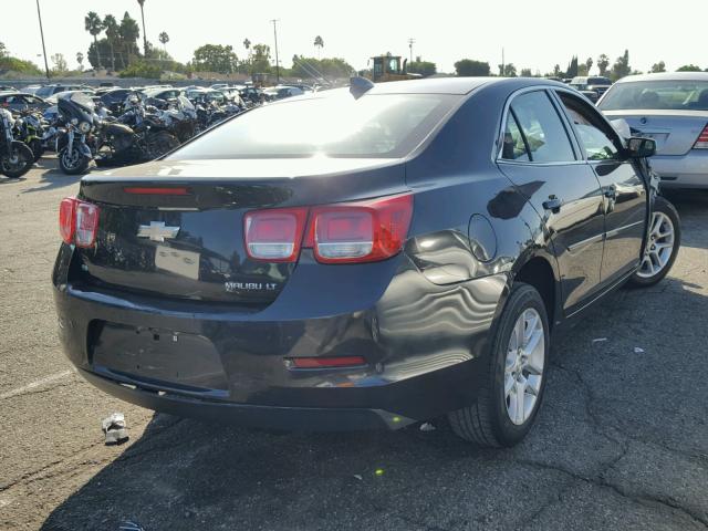 1G11C5SLXFF142497 - 2015 CHEVROLET MALIBU 1LT BLACK photo 4