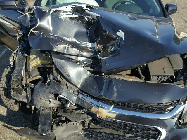 1G11C5SLXFF142497 - 2015 CHEVROLET MALIBU 1LT BLACK photo 7