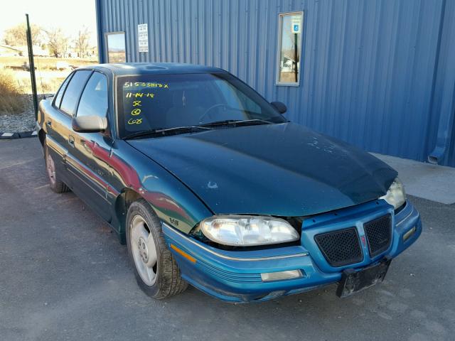 1G2NW52M6VC783448 - 1997 PONTIAC GRAND AM G GREEN photo 1