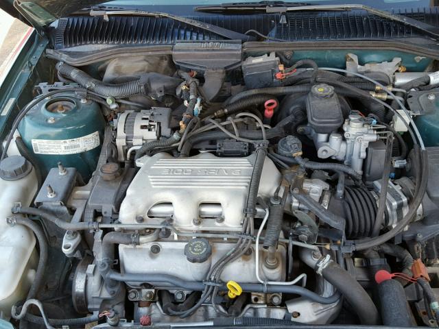 1G2NW52M6VC783448 - 1997 PONTIAC GRAND AM G GREEN photo 7