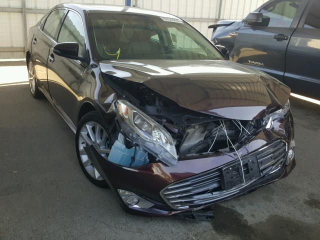 4T1BK1EB9DU043586 - 2013 TOYOTA AVALON BAS MAROON photo 1