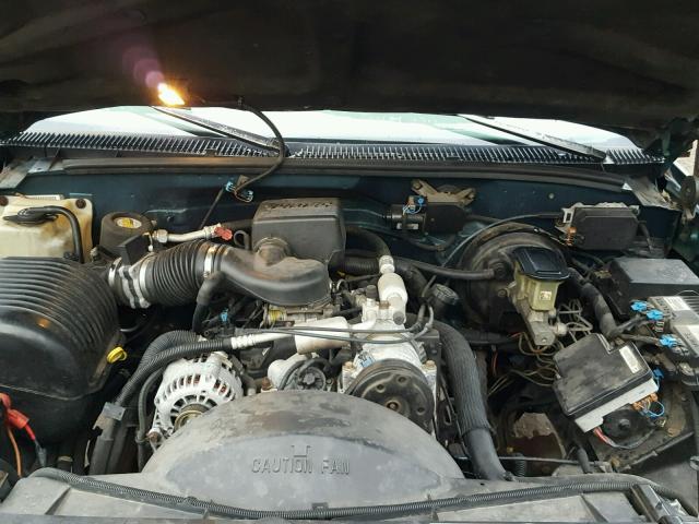 1GKEK13R8VJ740613 - 1997 GMC YUKON GREEN photo 7