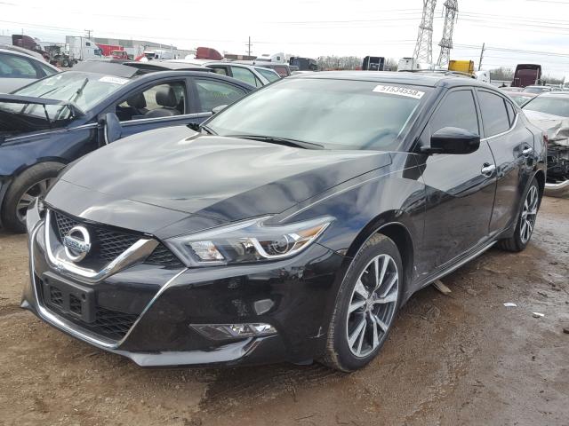 1N4AA6AP5JC393466 - 2018 NISSAN MAXIMA 3.5 BLACK photo 2