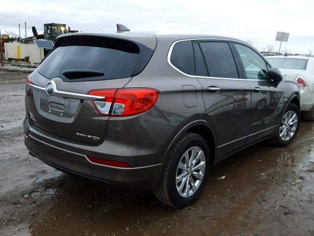LRBFX2SA9JD009750 - 2018 BUICK ENVISION E BROWN photo 4