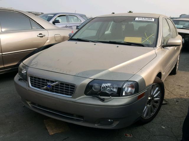 YV1TS91Z841365237 - 2004 VOLVO S80 T6 BEIGE photo 2