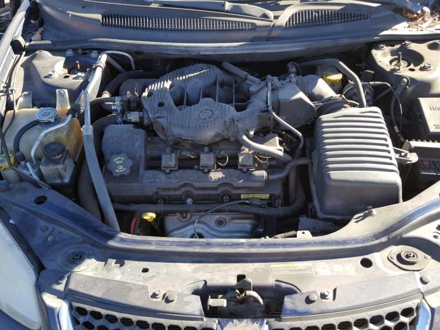 1B3EL46T55N636303 - 2005 DODGE STRATUS SX BLUE photo 7