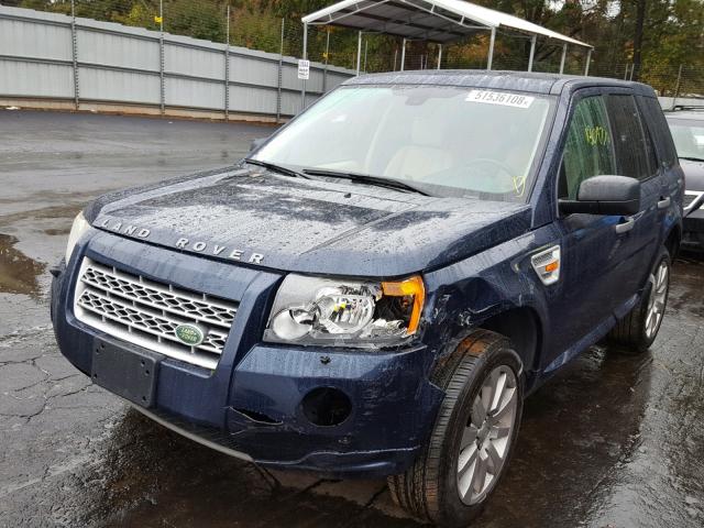 SALFR24N18H104150 - 2008 LAND ROVER LR2 HSE BLUE photo 2