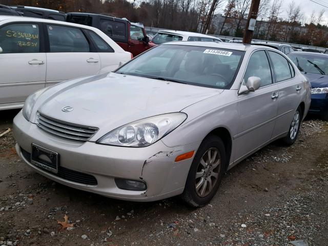 JTHBF30G620074269 - 2002 LEXUS ES 300 SILVER photo 2