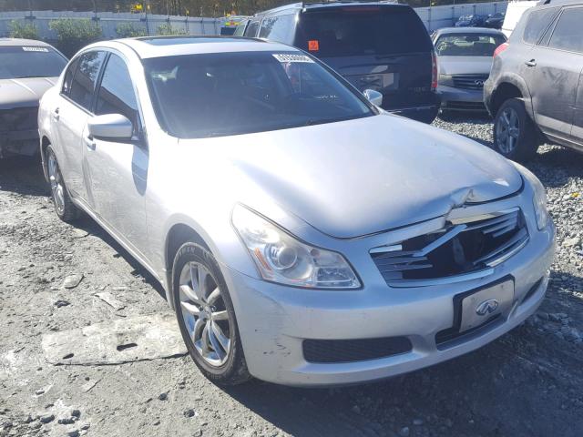 JNKCV61F29M351274 - 2009 INFINITI G37 SILVER photo 1