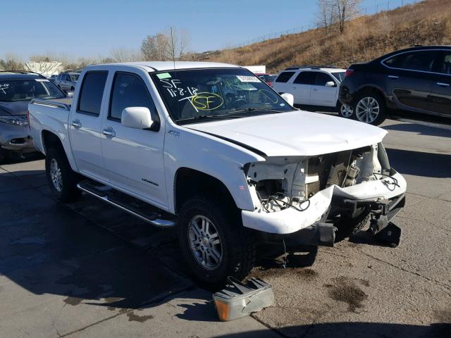1GCJTCDE7A8129374 - 2010 CHEVROLET COLORADO L WHITE photo 1