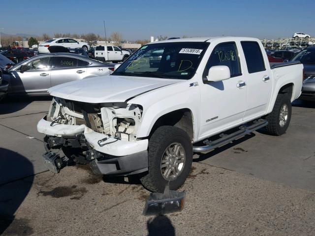 1GCJTCDE7A8129374 - 2010 CHEVROLET COLORADO L WHITE photo 2