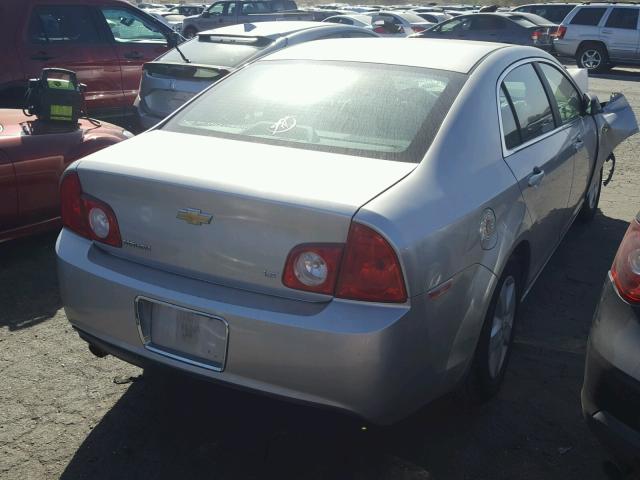 1G1ZG57B68F206125 - 2008 CHEVROLET MALIBU LS 银色 照片 4