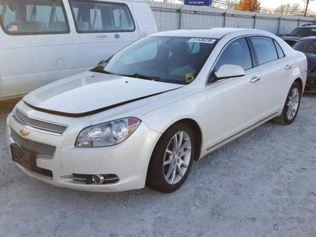 1G1ZE5EB8AF261920 - 2010 CHEVROLET MALIBU LTZ 白色 照片 2