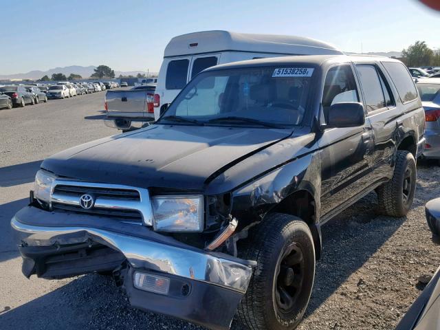 JT3GM84R3X0043806 - 1999 TOYOTA 4RUNNER BLACK photo 2