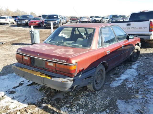 4T1SV21E6KU092206 - 1989 TOYOTA CAMRY DLX 红色 照片 4