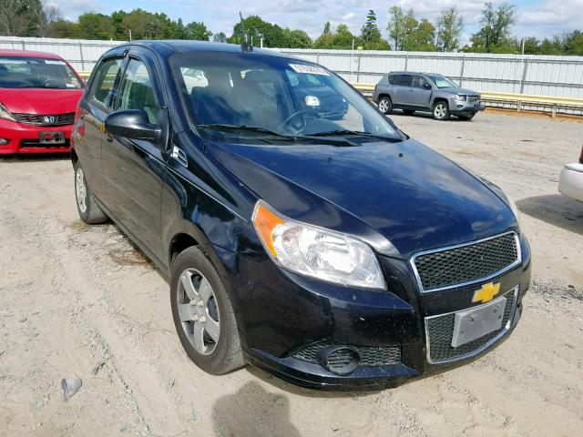 KL1TD6DE0BB205732 - 2011 CHEVROLET AVEO LS BLACK photo 1