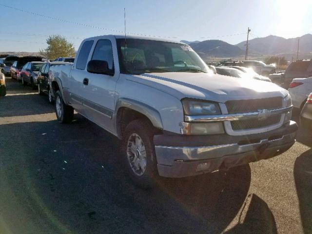 2GCEK19T231219960 - 2003 CHEVROLET SILVERADO WHITE photo 1