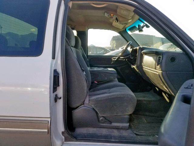 2GCEK19T231219960 - 2003 CHEVROLET SILVERADO WHITE photo 5