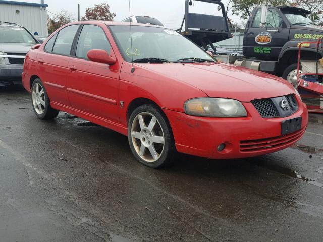 3N1AB51A16L586953 - 2006 NISSAN SENTRA SE- RED photo 1