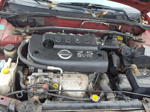 3N1AB51A16L586953 - 2006 NISSAN SENTRA SE- RED photo 7