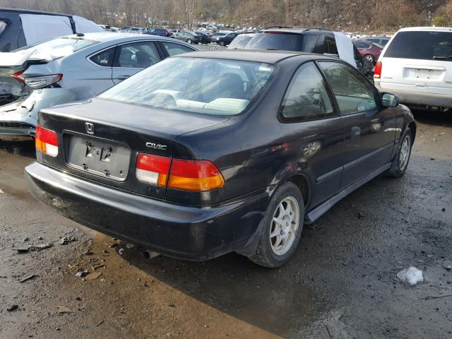 1HGEJ7222VL033406 - 1997 HONDA CIVIC HX BLACK photo 4