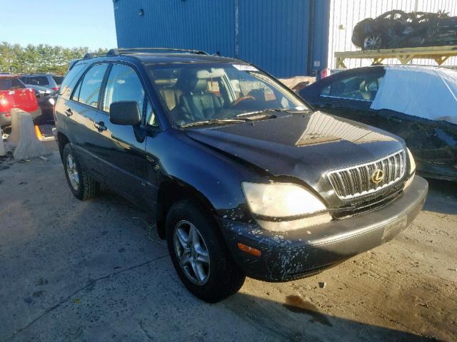 JTJHF10U530296211 - 2003 LEXUS RX 300 BLACK photo 1