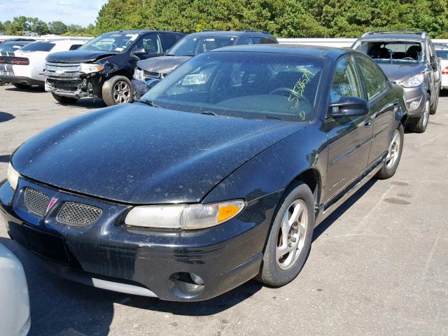 1G2WP52K93F142757 - 2003 PONTIAC GRAND PRIX BLACK photo 2