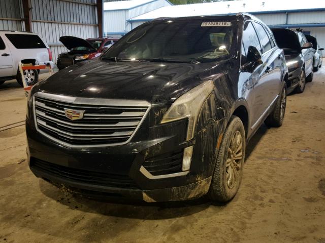 1GYKNBRS9HZ260103 - 2017 CADILLAC XT5 LUXURY BLACK photo 2