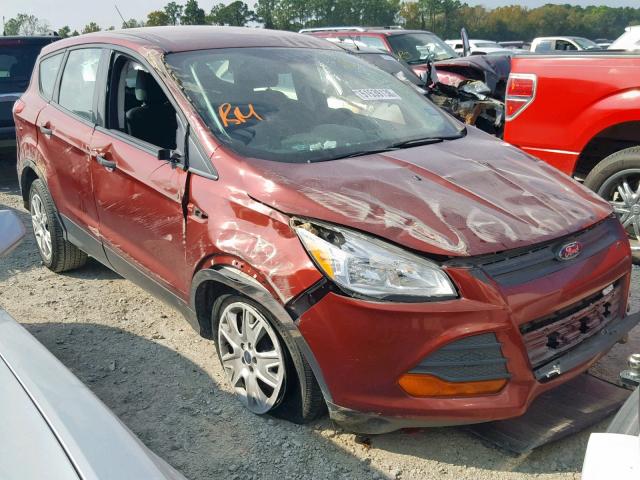 1FMCU0F73GUB96665 - 2016 FORD ESCAPE S RED photo 1