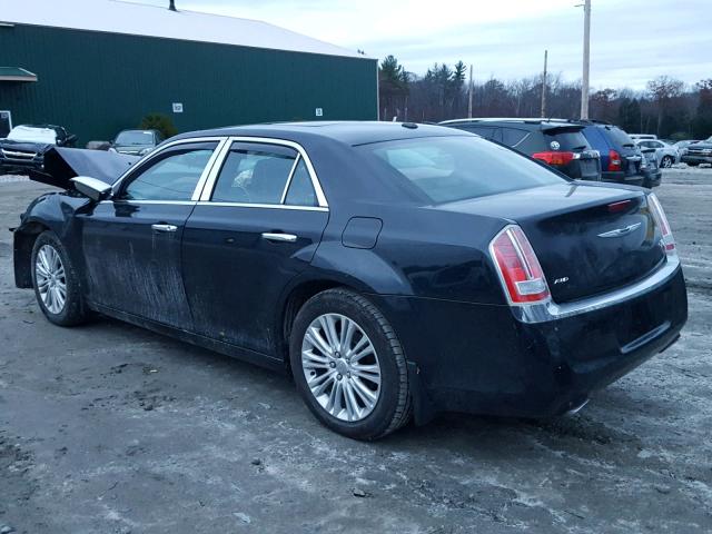 2C3CCAKT0EH303935 - 2014 CHRYSLER 300C BLACK photo 3