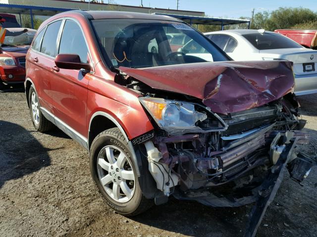 JHLRE38717C043964 - 2007 HONDA CR-V EXL RED photo 1