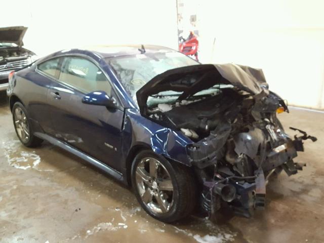 1G2ZM177584197020 - 2008 PONTIAC G6 GXP BLUE photo 1