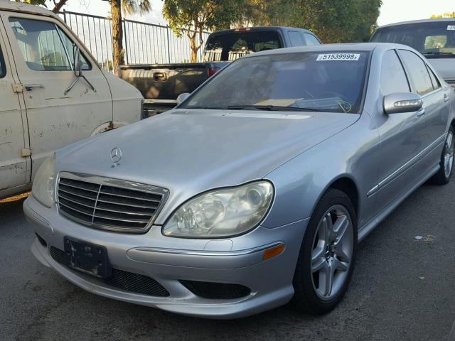 WDBNG70JX6A476065 - 2006 MERCEDES-BENZ S 430 SILVER photo 2