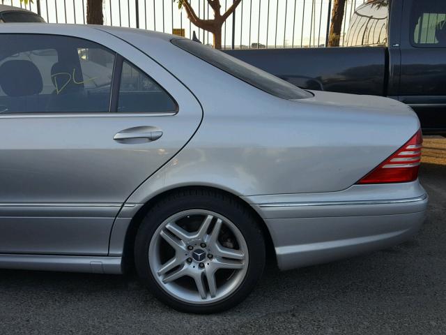 WDBNG70JX6A476065 - 2006 MERCEDES-BENZ S 430 SILVER photo 9
