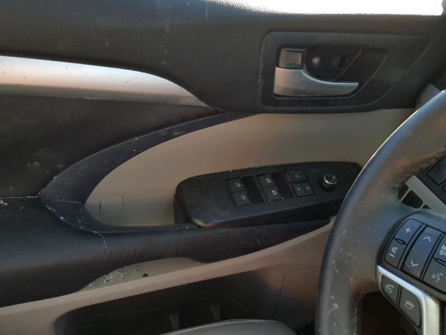 5TDJKRFH4GS285101 - 2016 TOYOTA HIGHLANDER 灰色 照片 10