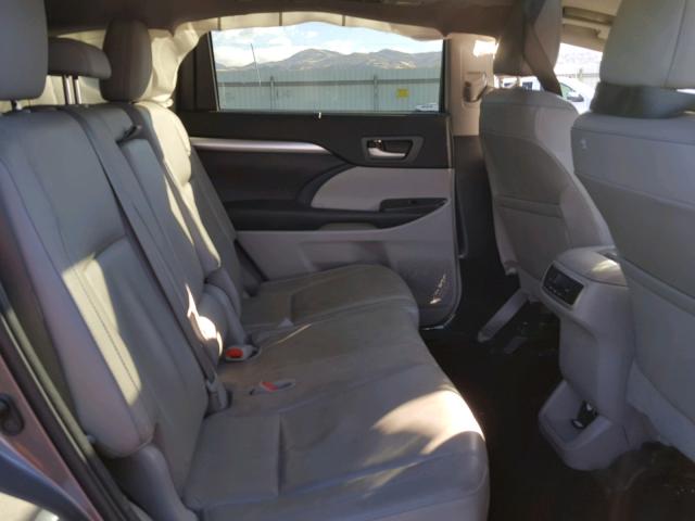 5TDJKRFH4GS285101 - 2016 TOYOTA HIGHLANDER 灰色 照片 6