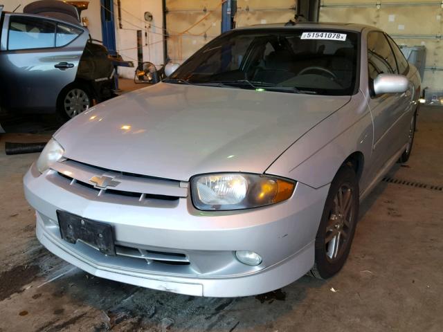 1G1JH12F257111676 - 2005 CHEVROLET CAVALIER L SILVER photo 2